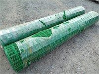 (2) Rolls Of Holland Wire Mesh