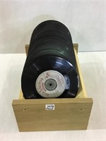 Group of 45 Various Records in Custom