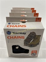 (4) NEW Yaktrax Footwear Chains