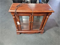 Curio Cabinet 32" tall 32" long 12" wide