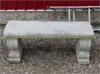 3 PC CONCRETE BENCH 40" LONG