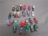 Lot of Minature Marvel and DC Nano Figures