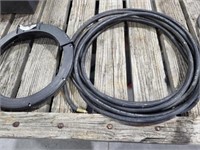 Air hose and sewer rod
