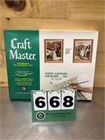 Craft Master Numbered Oil Painting Kit