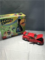 Hyper Dash Game and Cast Iron Car