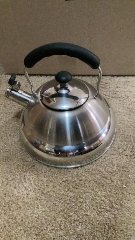 Two tea kettles