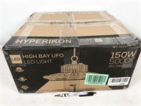 1 fixture, Hyperikon LED 150W 5000K high bay ufo