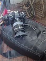 Nikon Camera and Bag