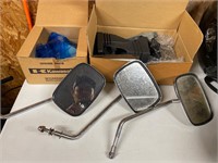 Assorted motorcycle mirrors