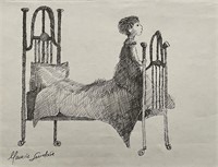 Drawing on paper ,Maurice Sendak
