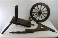 Antique Spinning Wheel Parts