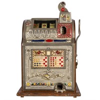 Vintage Mills 5 Cent Operators Bell Slot Machine