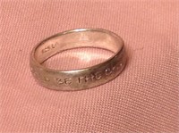 Sterling Silver Change Ring