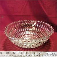 Glass Fruit Bowl (Vintage)