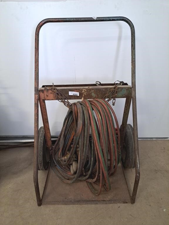 Welding Cart and oxygen/ acetylene outfit