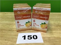 Sweet Orange Pure Essential Oil lot of 6