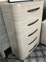 Italian Signature Modern 5 Drawer Lacquer Style