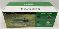 Orbit traveling, tractor sprinkler