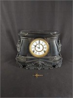 Ansonia Clock Co/Metal Mantel Clock