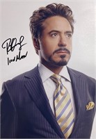 Autograph COA Iron Man Photo