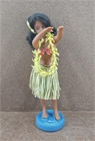 Vtg Hawaiian Dashboard Aloha Hula Girl Dancer