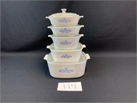 5 Piece Corning Ware Dish Set w/ Lids