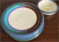Plates and bowl