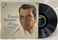 Frank Sinatra "All the Way" Vintage Vinyl Album!