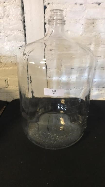 Large glass jug