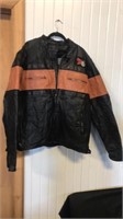 Leather coat( 90percent). X-Large 
Look at