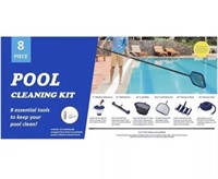 Large 8-pc Pool Cleaning Kit