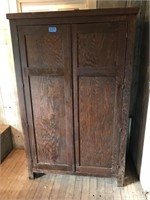 Oak Knock Down Wardrobe (Needs Some Assembly)