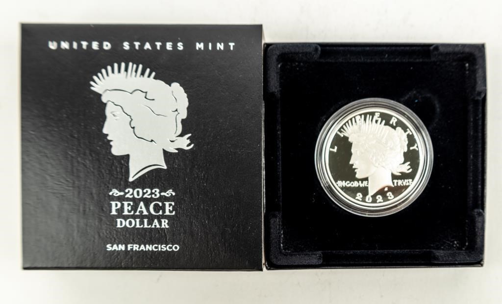 Coin 2023-S Peace Dollar Proof DCAM