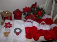 New Mini Christmas Stockings, Towels & Decor