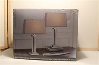 New set of 2 table lamps