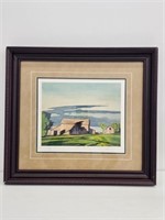 LTD ED PRINT SIGNED A.J. CASSON -GROUP OF SEVEN
