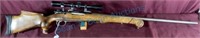 R Famage bolt action rifle, custom, 257 IMP