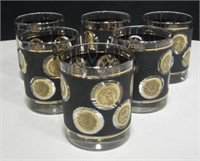 Set of 6 Vintage Blake & Co.  Assayers Glasses