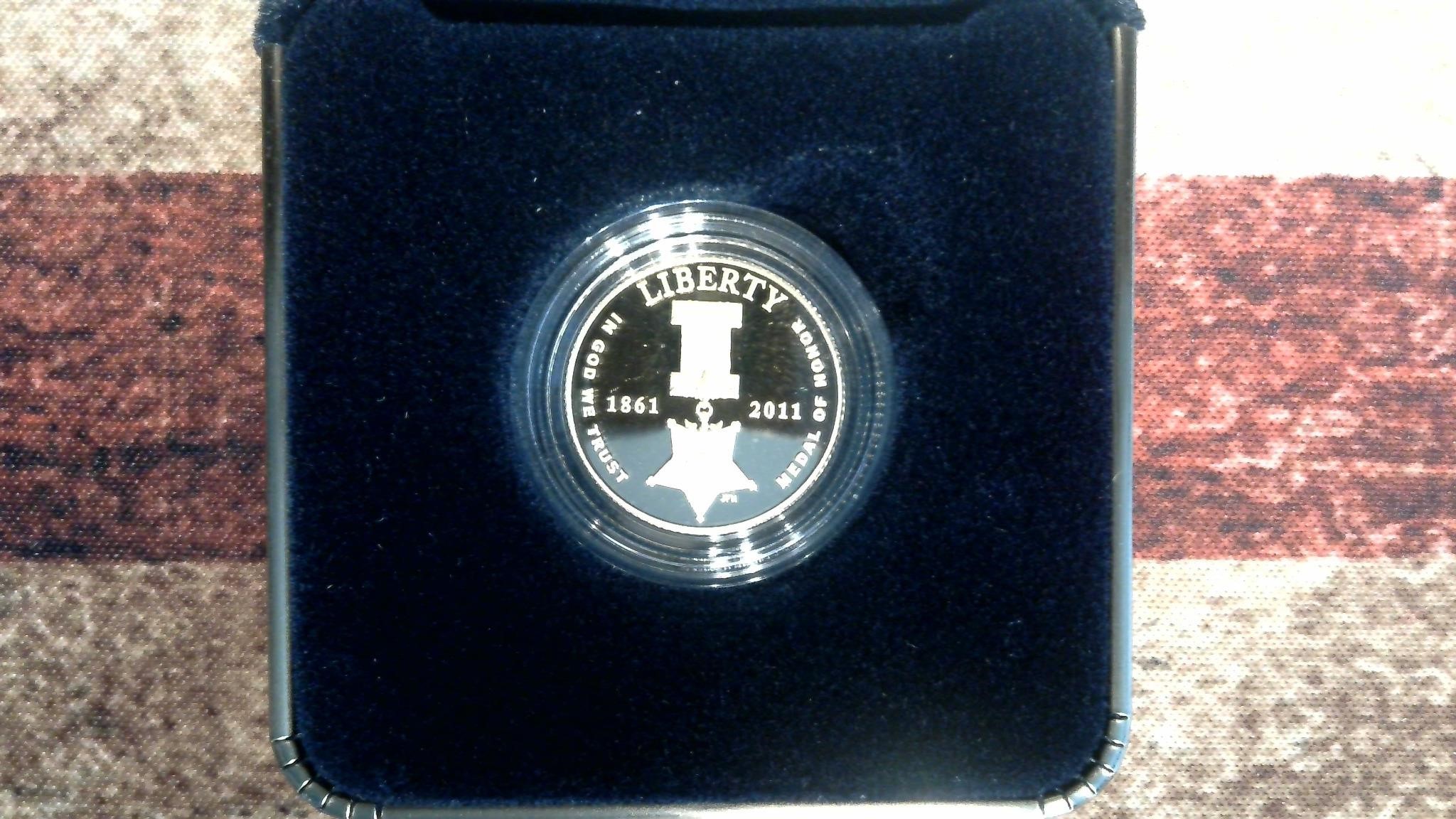 2011 Medal Of Honor $5 Gold Coin