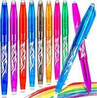RIANCY Erasable Gel Pens, 0.7mm (8colors) x4