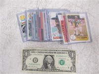 Lot of Vintage Baseball Card Stars - Hank Aaron,