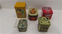 vintage decorative tins