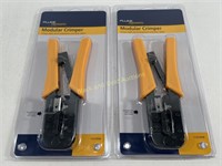 (2) FLUKE Networks Modular Crimpers