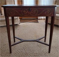 Decorative Bombay Entry Table with Drawer