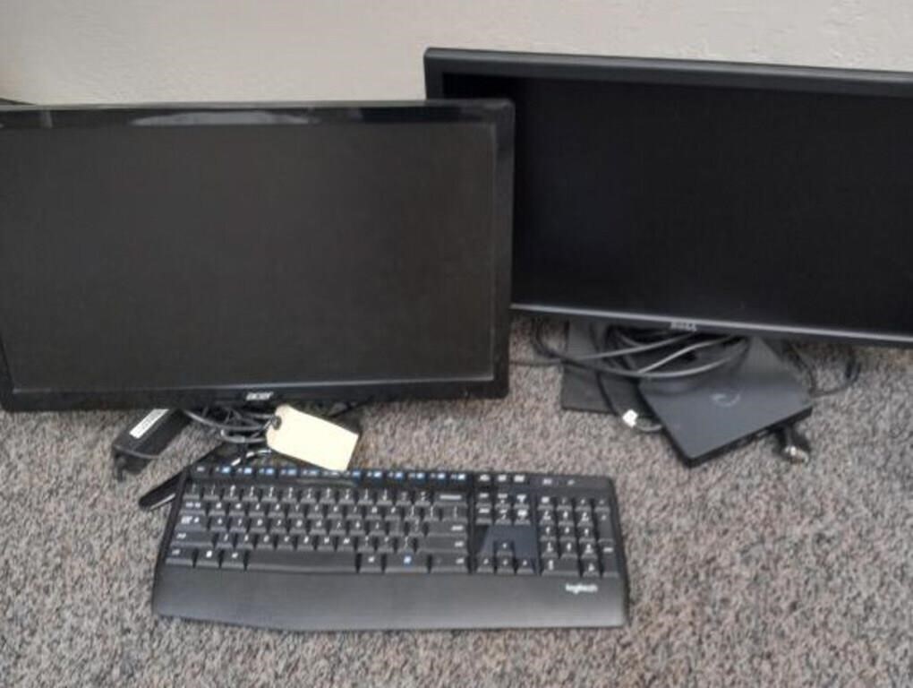 To Acer monitors with keyboard