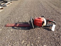 Shindaiwa gas powered hedge trimmer; recoil pulls