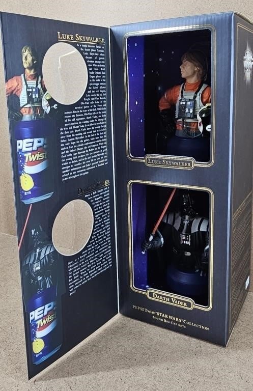 2005 Star Wars Pepsi Big Cap - Skywalker & Vader