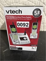 Vtech Cordless Phone System 5.8 GHz