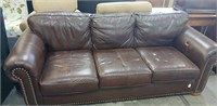 Leather Couch, Some Wear