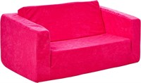 Fun Furnishings Toddler Flip Sofa  Hot Pink